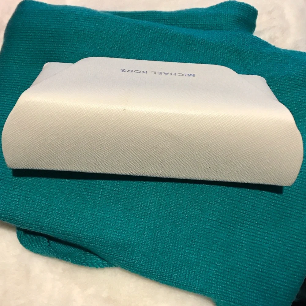 Michael Kors White Eyewear Case